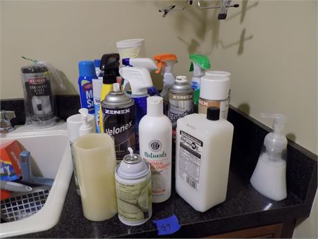 Cleaning Products Lot