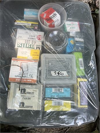 Miscellaneous hardware.