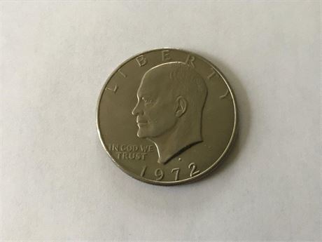 1962 US Eisenhower One Dollar Coin