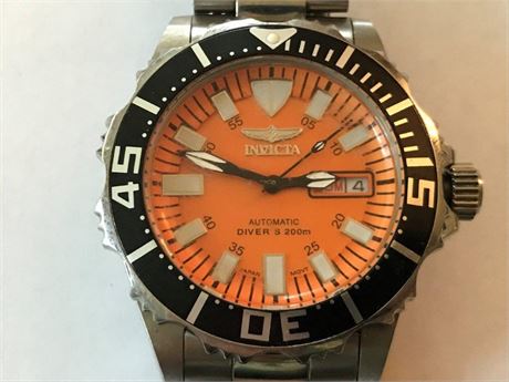 Invicta Automatic Diver's 200m Watch