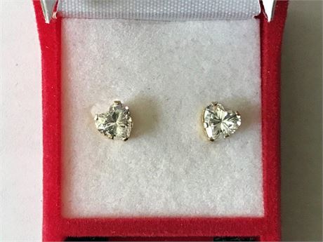 Pair of Earrings Stamped J17/10K