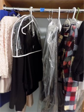Women's Clothing Lot, Name Brand, Formal Dresses, Boots 9