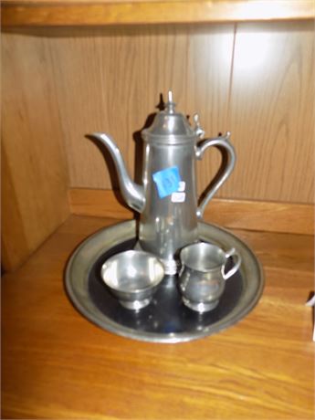 Pewter Tea Set