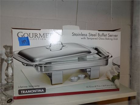 Stainless Steel Buffet Server