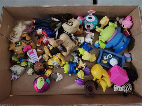 Flat of Toys Figurines