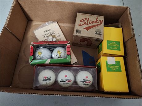 Golf Balls, Goebel Easter Eggs 1978, Slinky