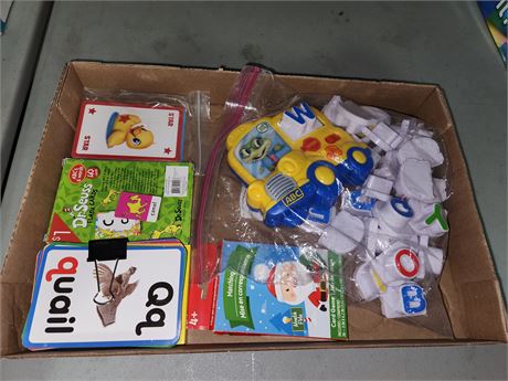 Flash Cards and Letters
