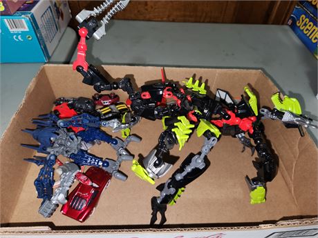Flat of Toy Cars, Bionicle and Lego Monster