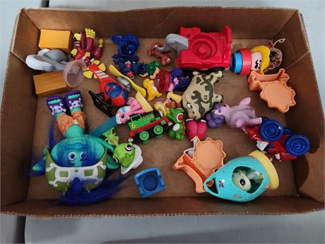 Flat of Misc. Toys