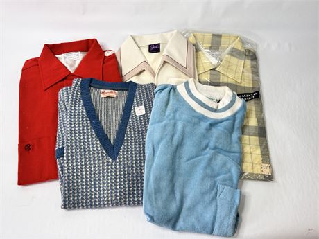 Retro Hippy New Old Stock Men's Shirts