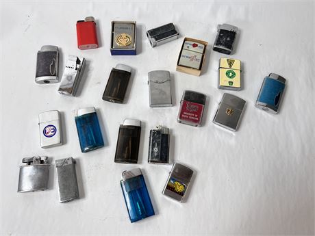 Lot of Vtg Lighters