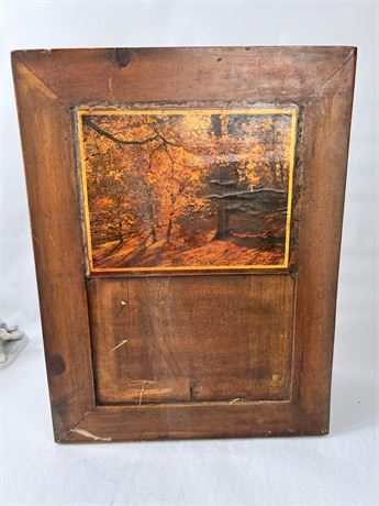 Antique Thread Holder Wall Hanging
