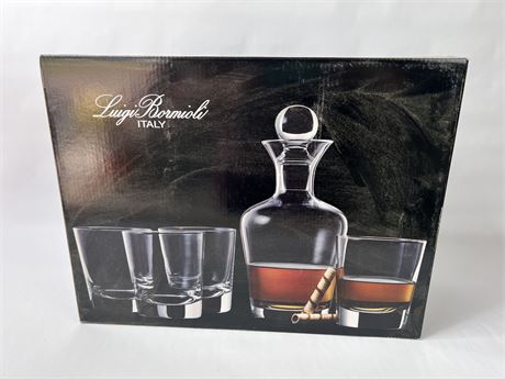 New Bourbon Decanter and Glasses