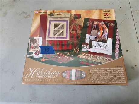 Holiday Memories Scrap Book Kit