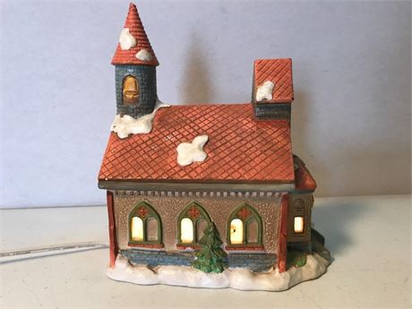 Dickens Village Sm Church Light