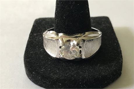 Stamped Sterling Lind Size 10.5 Ring