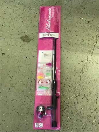 Shakespeare Lady Fish Rod & Reel