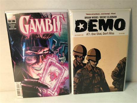 2 Bagged & Boarded Comics