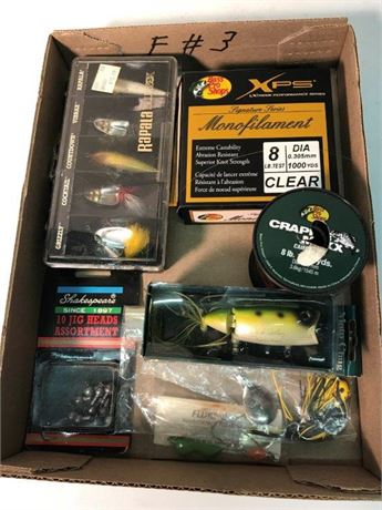 Flat of Fishing Misc. (#3)