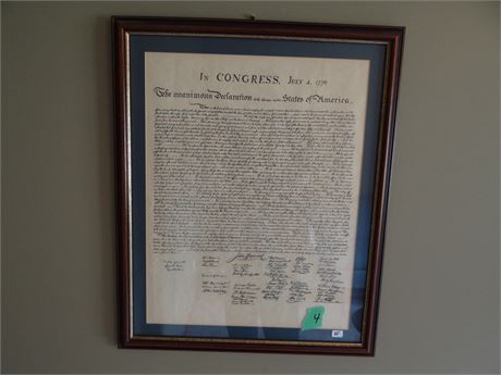Declaration of Independance