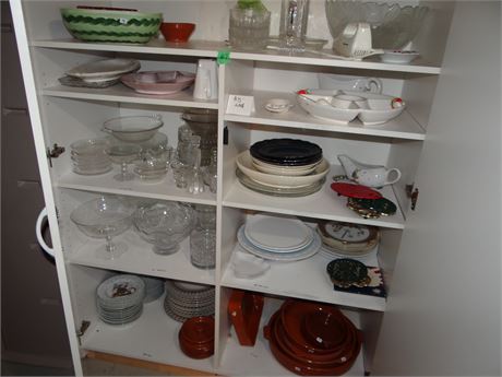 Cabinet and Contents