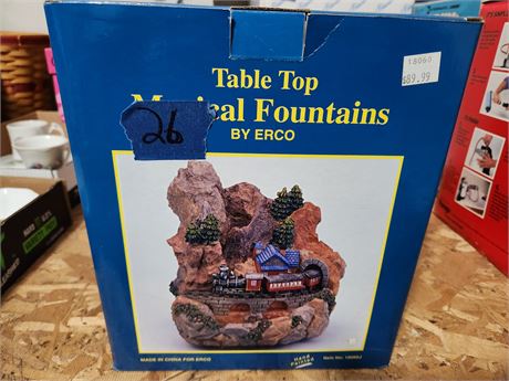 Table Top Musical Fountain