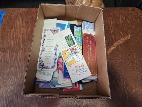 Flat of vintage book marks