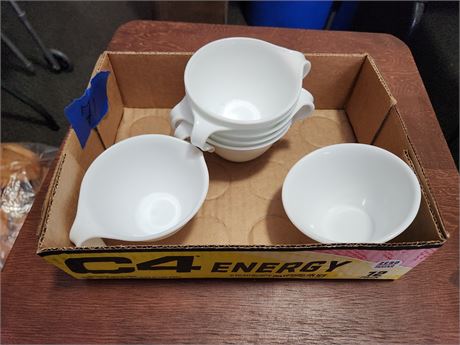 Corelle Creamer, sugar and 5 cups