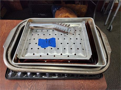 Broiler and Pans
