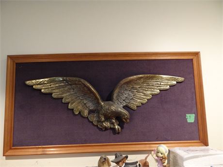 Cast Eagle Wall Hanging
