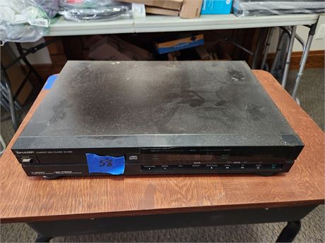 Sharp Compact Disc Player DX650