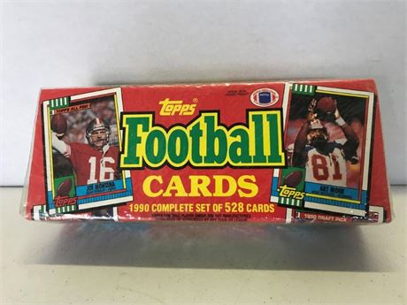 Sealed 1990 Topps Complete Set of 528 Cards