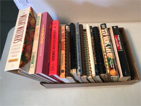 Flat of Kitchen Books