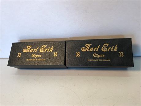 Karl Erik Tobacco Pipe Boxes (Empty)