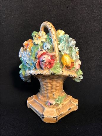 Cast Iron Metal Bouquet Wall Deco