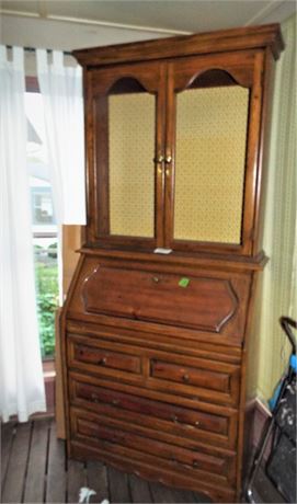 Antique Secretary Desk with Hutch