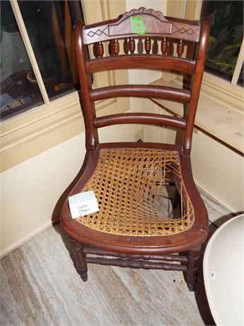 Antique Cane Chair