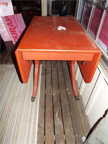 Antique Drop Leaf Table