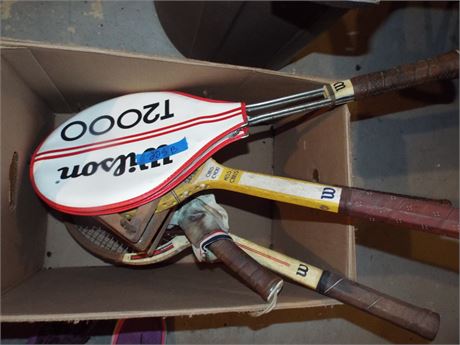 Vintage Tennis Rackets