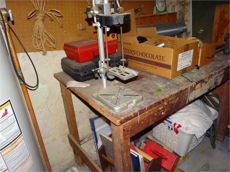 Work Bench and Contents
