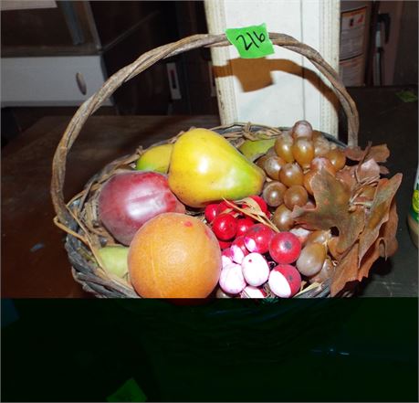 Fruit Basket Decor