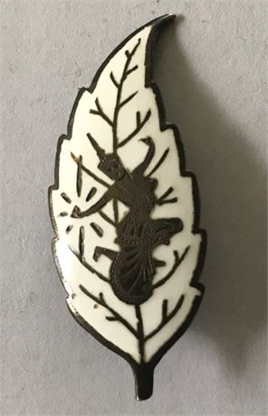 1 Earring Stamped Diam 925