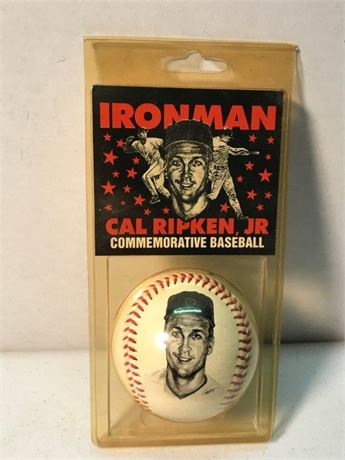Ironman Cal Ripken JR Commemorative Baseball