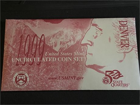 1999 Uncirculated Coin Set