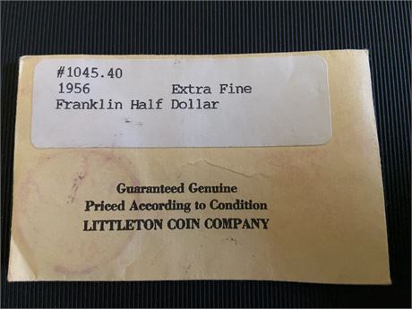 1956 Franklin 1/2 Dollar