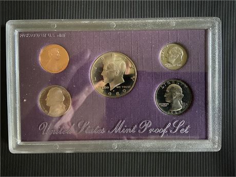 1989 Mint Proof Coin Set