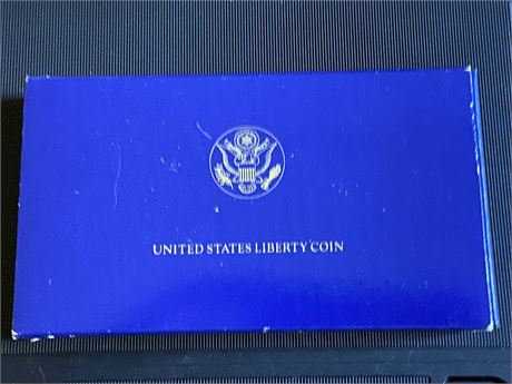Liberty Proof One Dollar Ellis Island - Silver
