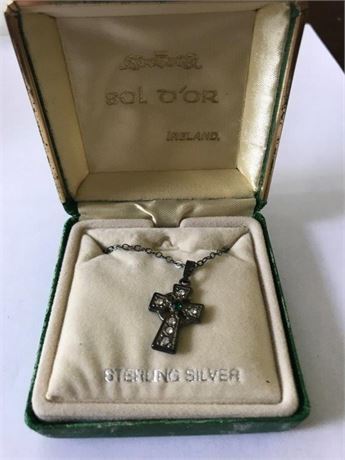 Solvar Necklace Labeled Sterling Silver