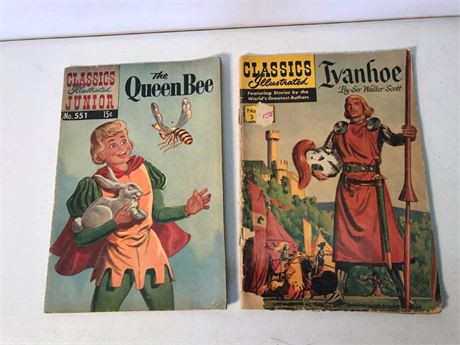 2 Classic Illustrated Comics