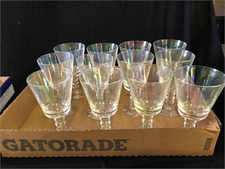 Set of 12 Drinking Glasses